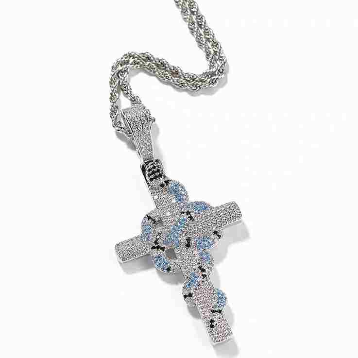 Collar Cruz de Asclepio