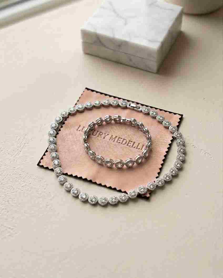 Collar Angel (PULSERA GRATIS ) + CAJA PREMIUM GRATIS Y PAÑO LIMPIADOR