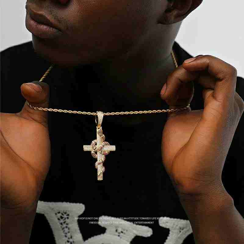 Collar Cruz de Asclepio