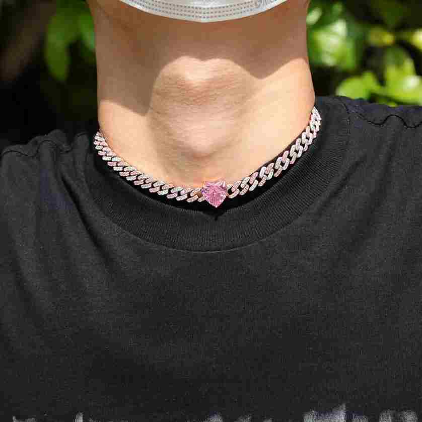 Choker Eros "Pink Diamond".