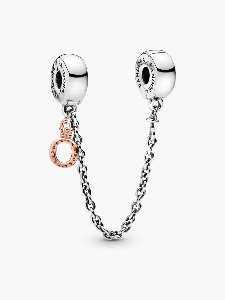 Charm Cadena de seguridad Plata S925
