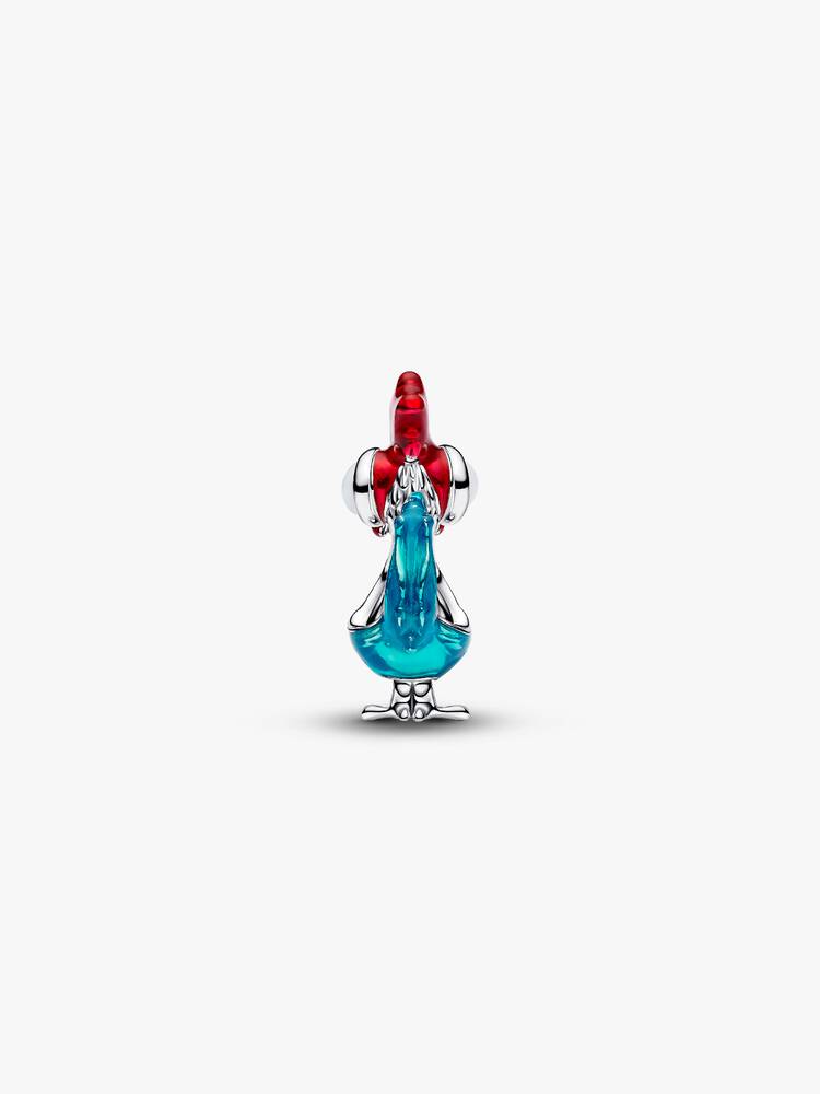 Charm Gallo Plata S925 (Mueve Patas )