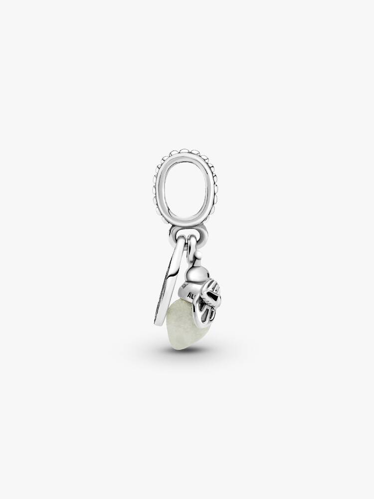 Charm Luciernaga Plata S925 (Fotoluminisense)