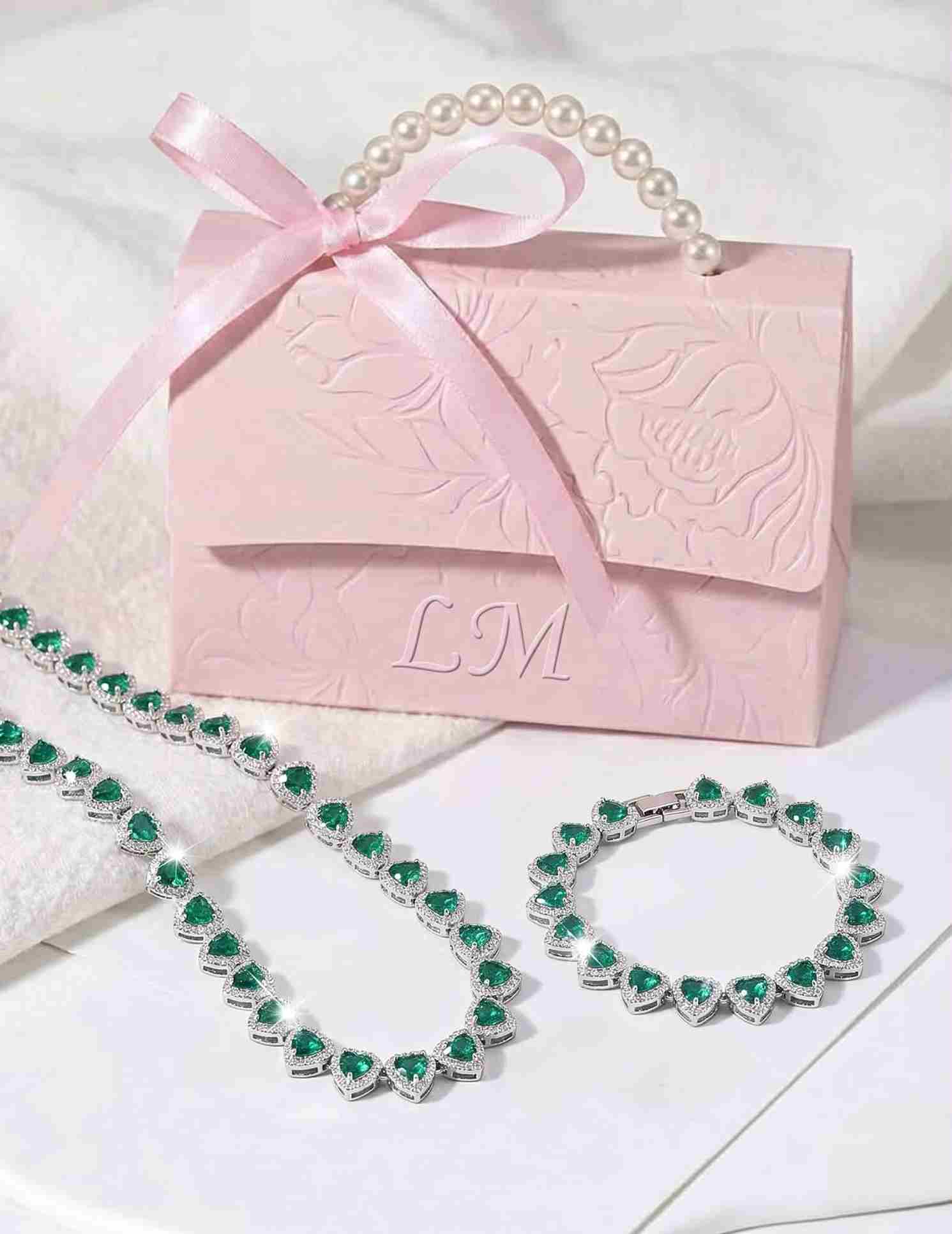 Collar set afrodita | PULSERA REGALO + CAJA PREMIUM GRATIS