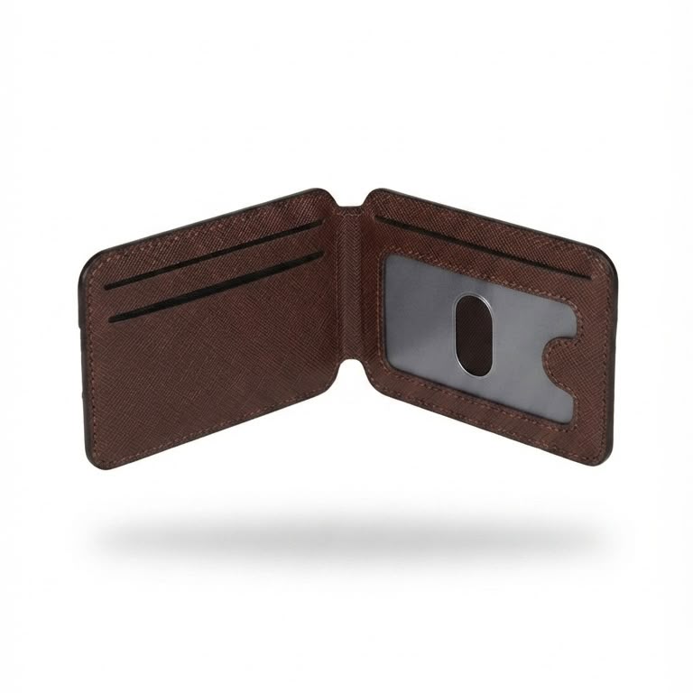 Tarjetero Magnético Plegable MagSafe Atlas Black
