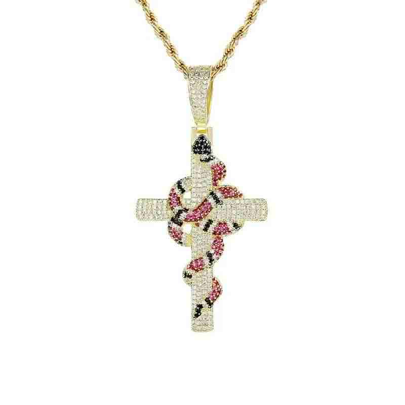 Collar Cruz de Asclepio