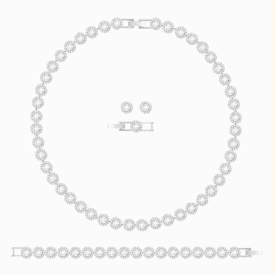 Set Angel collar | pulsera | aretes