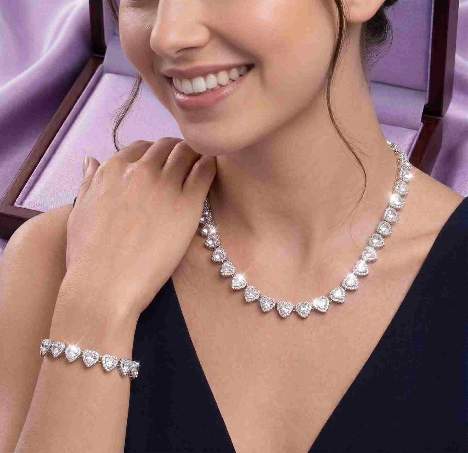 Collar set afrodita | PULSERA REGALO + CAJA PREMIUM GRATIS