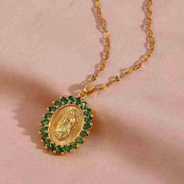 Collar Fé Esmeralda