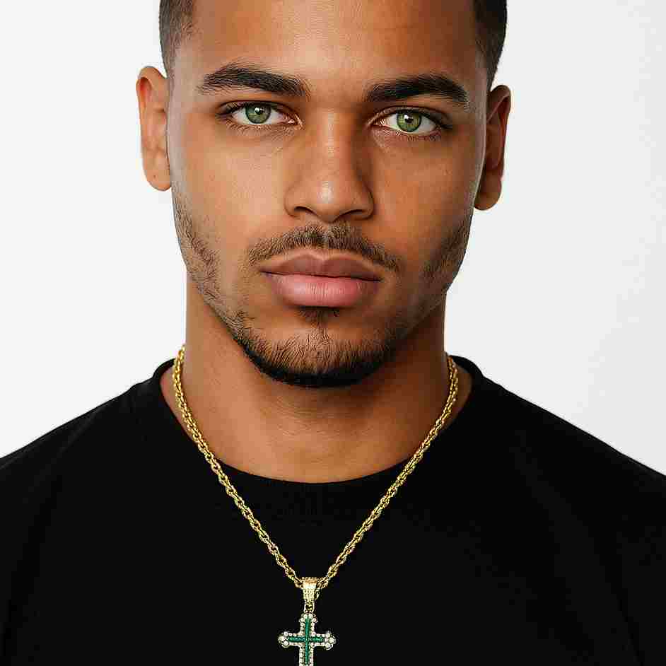 Collar luck esmeralda