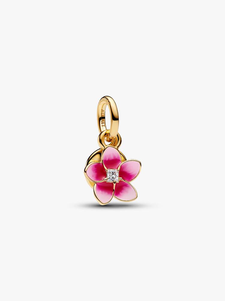 Charm Flor Moa Plata S925