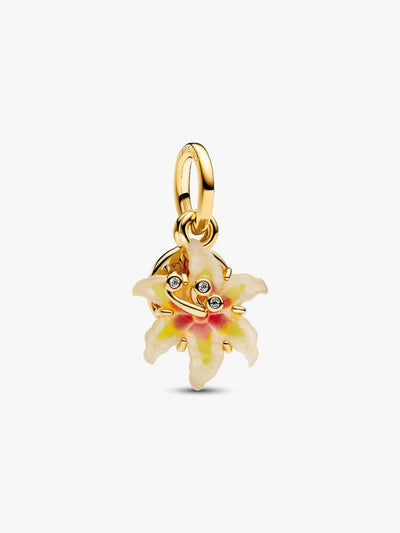Charm Flor Rapunz (Neon) Plata S925
