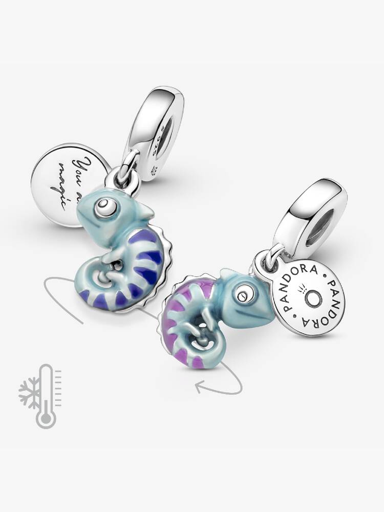 Charm Camaleon Plata S925 (Termocromico)