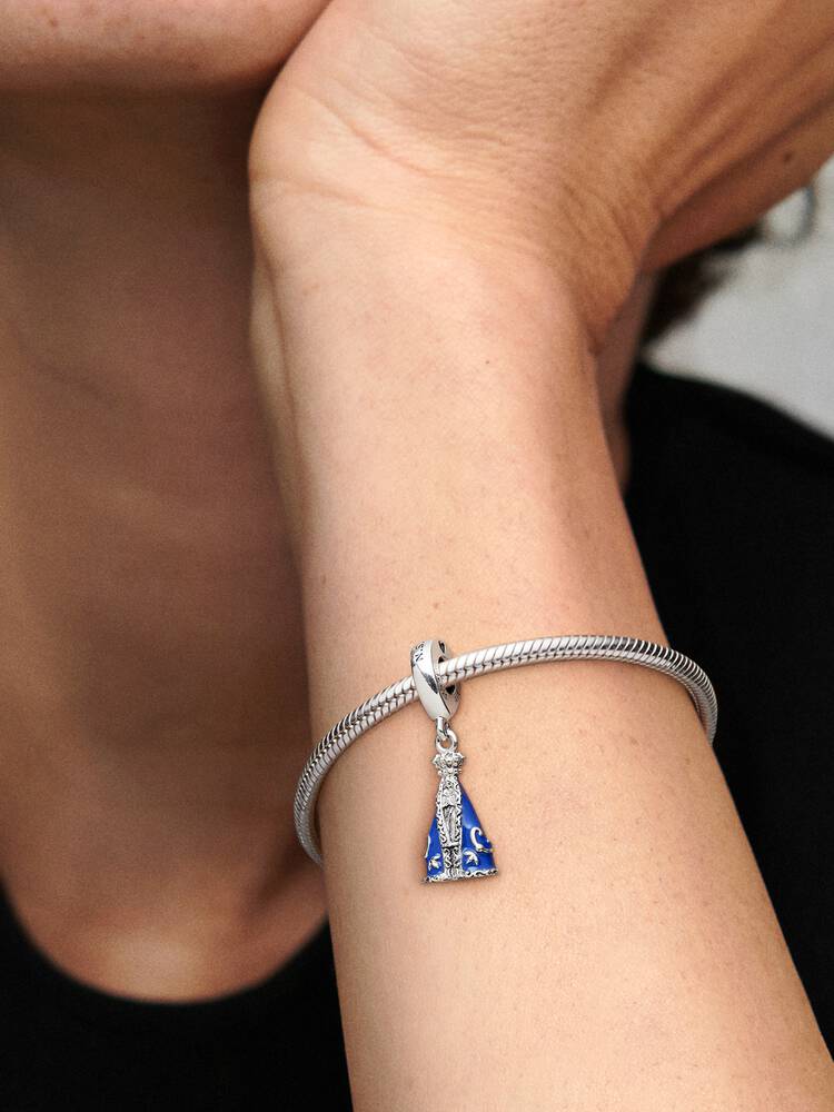 Charm Virgen aparecida Plata S925