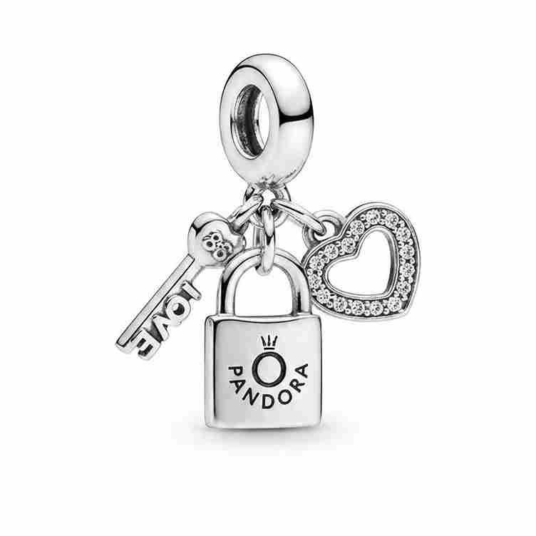 Charm Candado & Llave de Afrodita