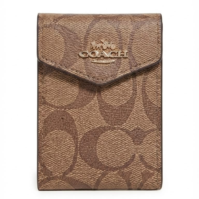 Tarjetero Desplegable Hestia Monogram