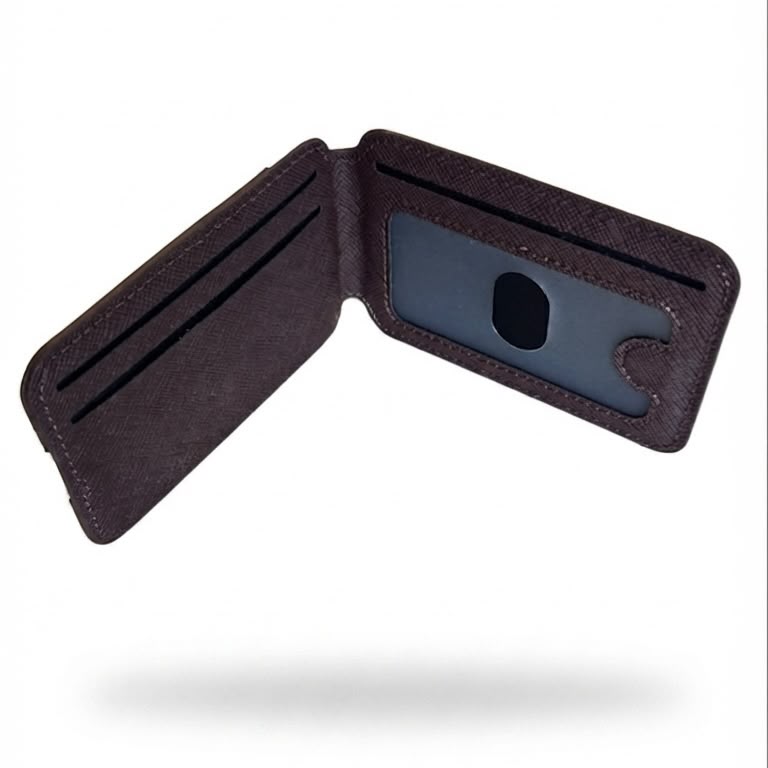 Tarjetero Magnético Plegable MagSafe Hermes Classic