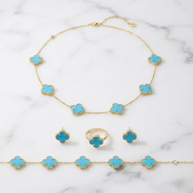Set Ares Collar | Pulsera | Aretes | Anillo