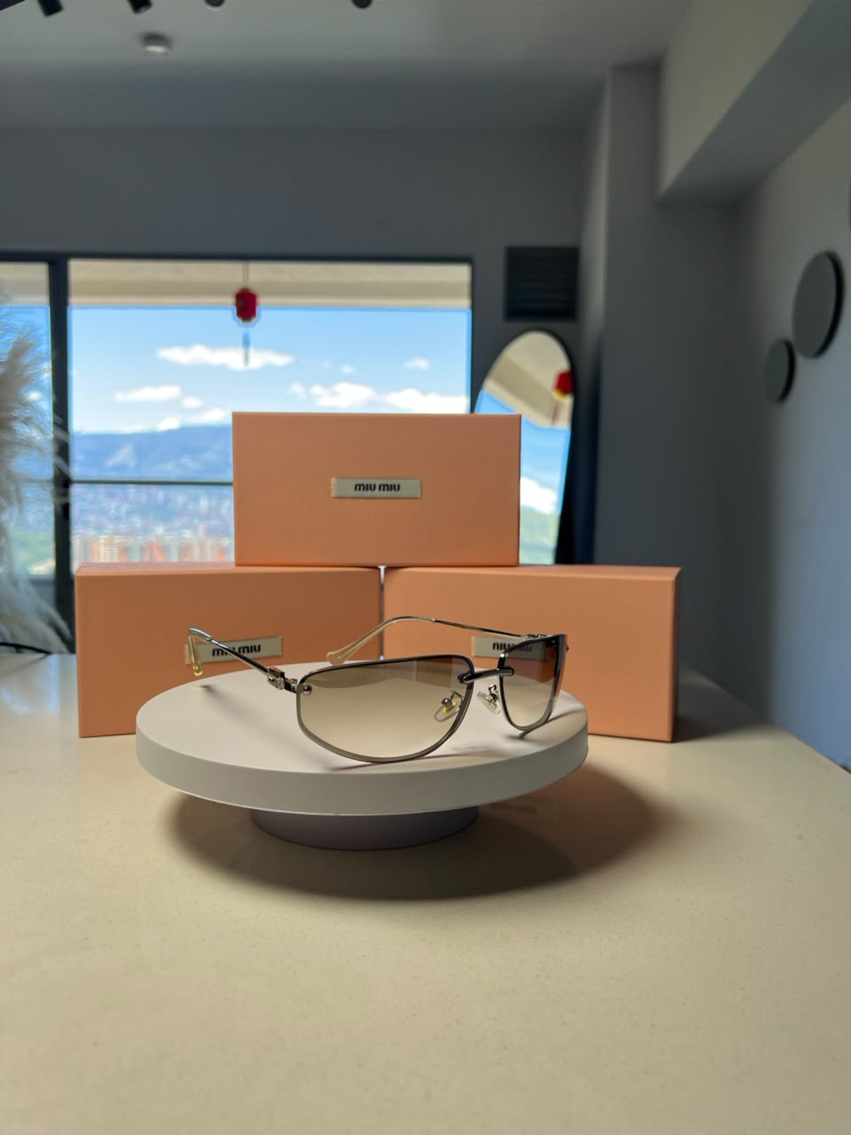 Miu Silver Gradient