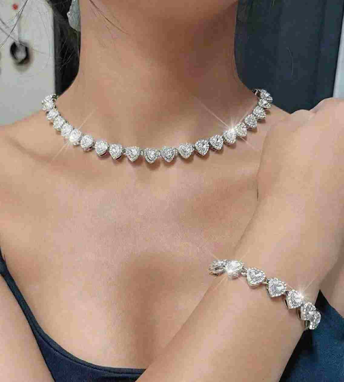 Collar set afrodita | PULSERA REGALO + CAJA PREMIUM GRATIS