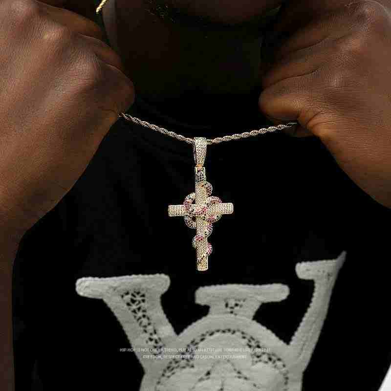 Collar Cruz de Asclepio