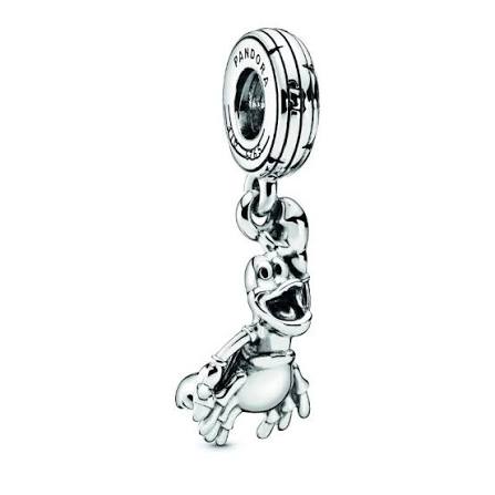 Charm Sebas Cangrejo Plata S925