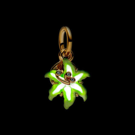 Charm Flor Rapunz (Neon) Plata S925